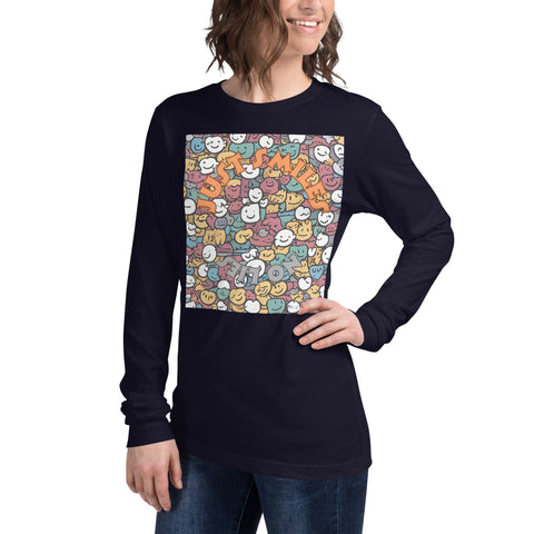 Women's Just Smiles Long Sleeve Tee