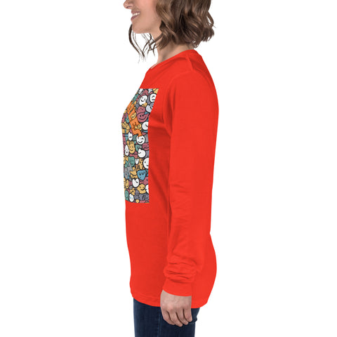 Women's Just Smiles Long Sleeve Tee