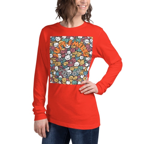 Women's Just Smiles Long Sleeve Tee