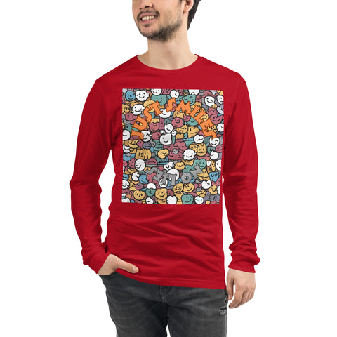 Men's Just Smiles Long Sleeve Tee