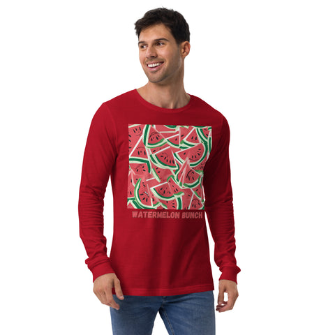Men's Watermelon Long Sleeve Tee