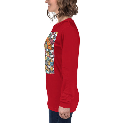 Women's Just Smiles Long Sleeve Tee
