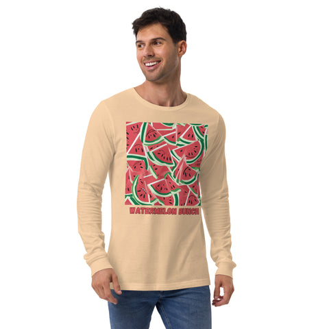 Men's Watermelon Long Sleeve Tee