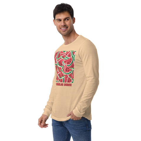 Men's Watermelon Long Sleeve Tee
