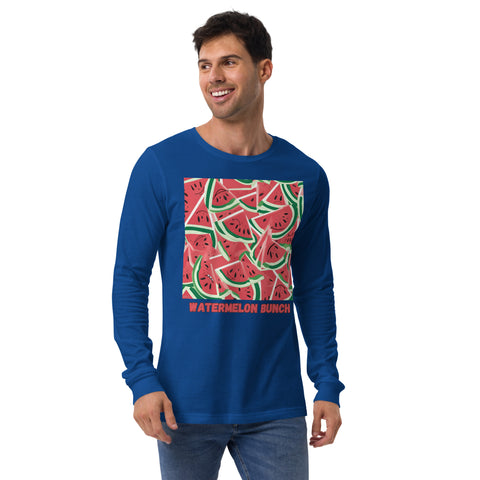 Men's Watermelon Long Sleeve Tee