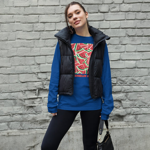 Women's Watermelon Long Sleeve Tee