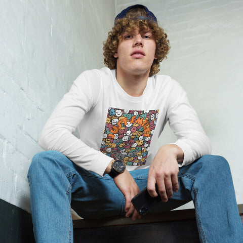 Men's Just Smiles Long Sleeve Tee