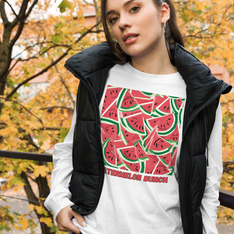 Women's Watermelon Long Sleeve Tee