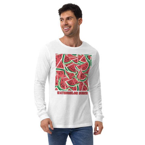 Men's Watermelon Long Sleeve Tee