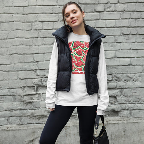 Women's Watermelon Long Sleeve Tee