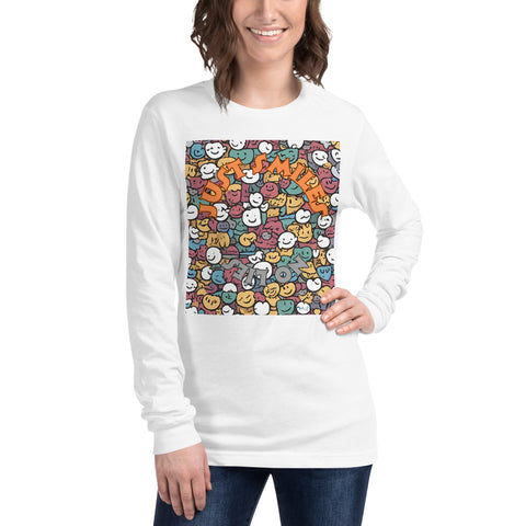 Women's Just Smiles Long Sleeve Tee