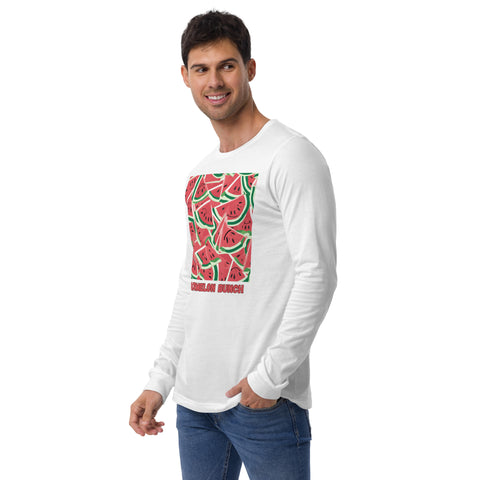 Men's Watermelon Long Sleeve Tee