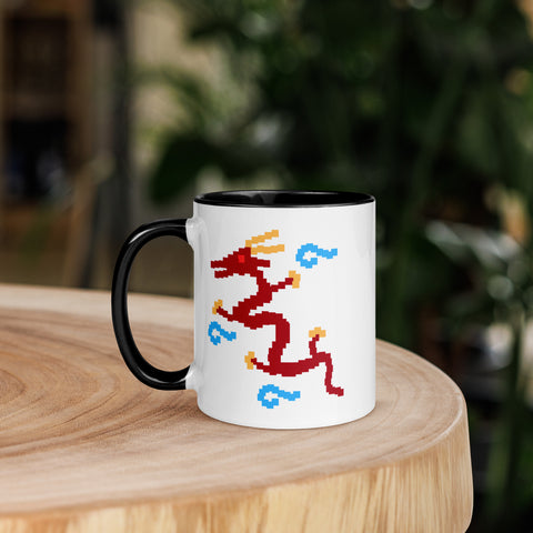 Dragon Mug with Color Inside