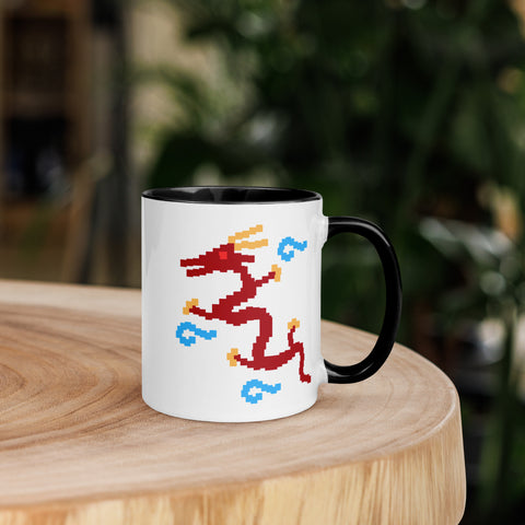 Dragon Mug with Color Inside