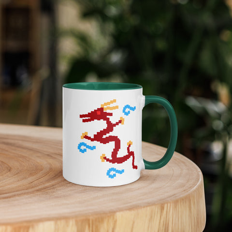 Dragon Mug with Color Inside