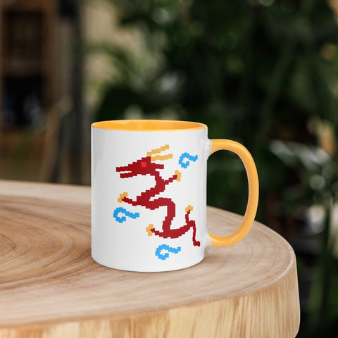 Dragon Mug with Color Inside