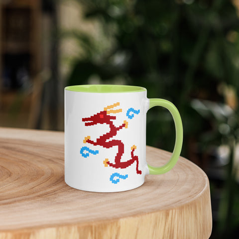 Dragon Mug with Color Inside