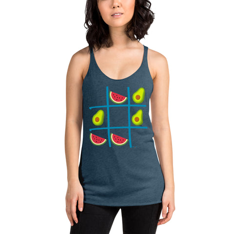 Women's Tic Tac Toe Racerback Tank
