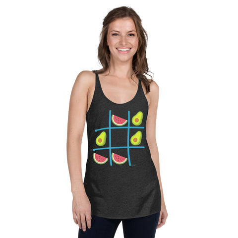 Women's Tic Tac Toe Racerback Tank