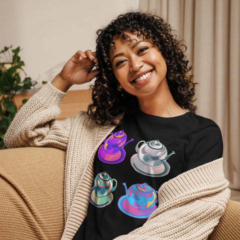 Women's Tea Party Relaxed T-shirt
