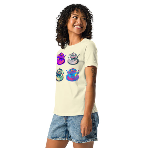 Women's Tea Party Relaxed T-shirt