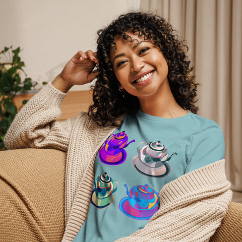 Women's Tea Party Relaxed T-shirt