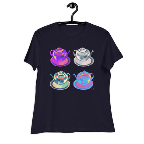 Women's Tea Party Relaxed T-shirt
