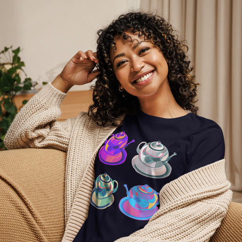 Women's Tea Party Relaxed T-shirt