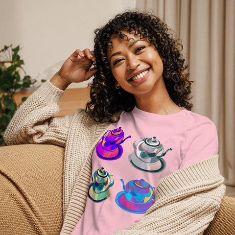 Women's Tea Party Relaxed T-shirt