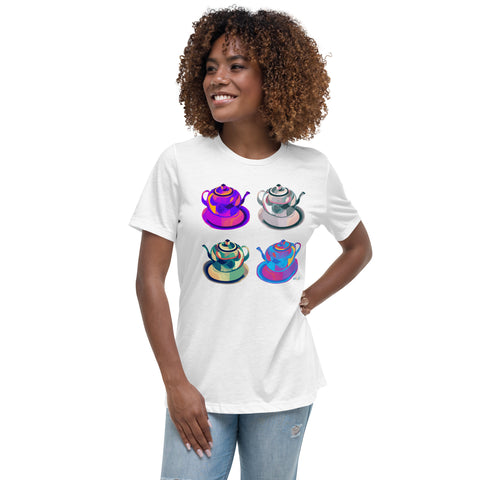 Women's Tea Party Relaxed T-shirt