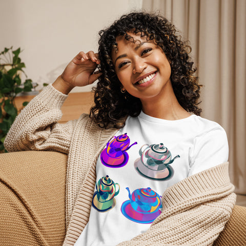 Women's Tea Party Relaxed T-shirt
