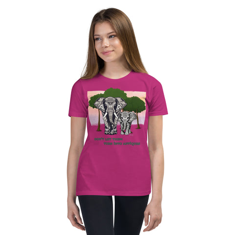 Youth Save Our Animals Short Sleeve T-shirt