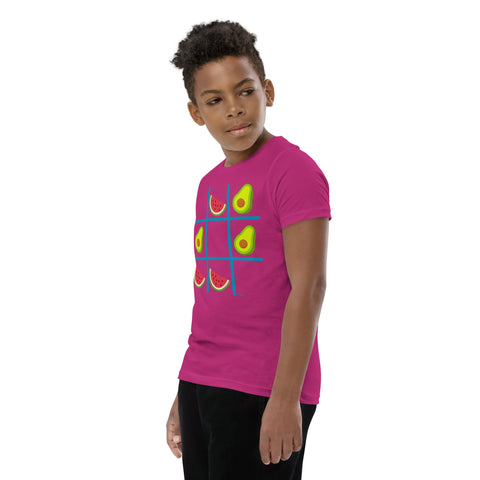 Kids Tic Tac Toe Short Sleeve T-shirt