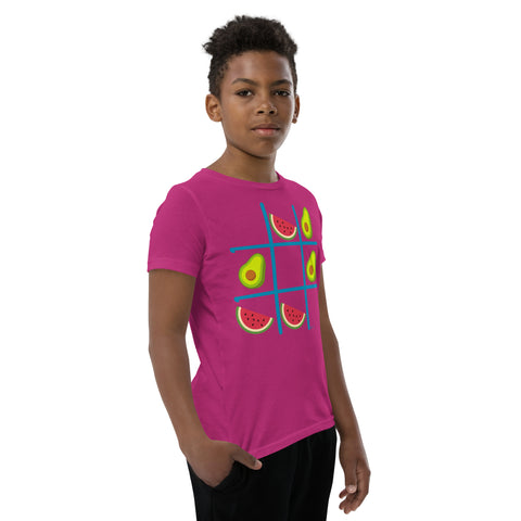 Kids Tic Tac Toe Short Sleeve T-shirt