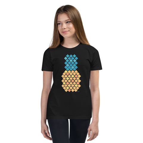 Kids Pineapple Short Sleeve T-shirt