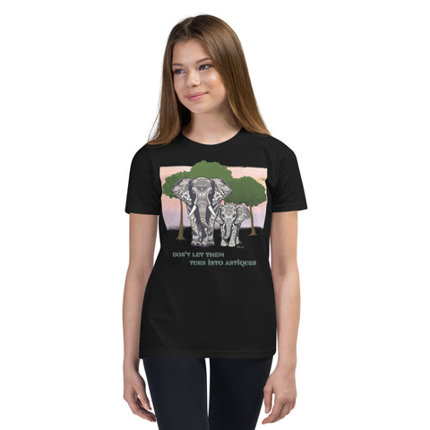Youth Save Our Animals Short Sleeve T-shirt