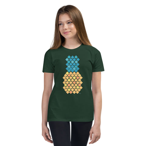 Kids Pineapple Short Sleeve T-shirt