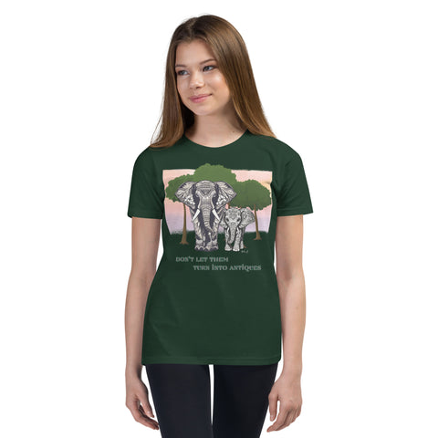 Youth Save Our Animals Short Sleeve T-shirt