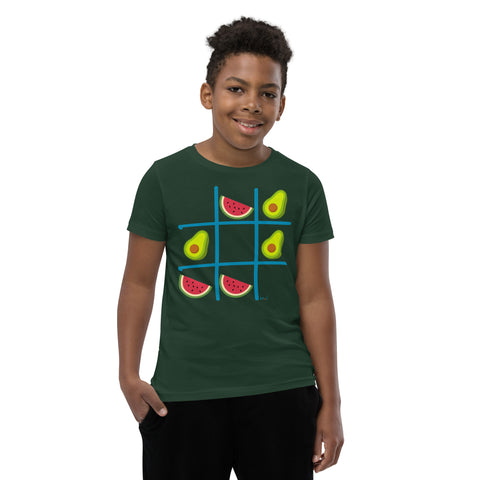 Kids Tic Tac Toe Short Sleeve T-shirt