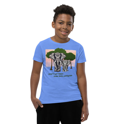 Youth Save Our Animals Short Sleeve T-shirt