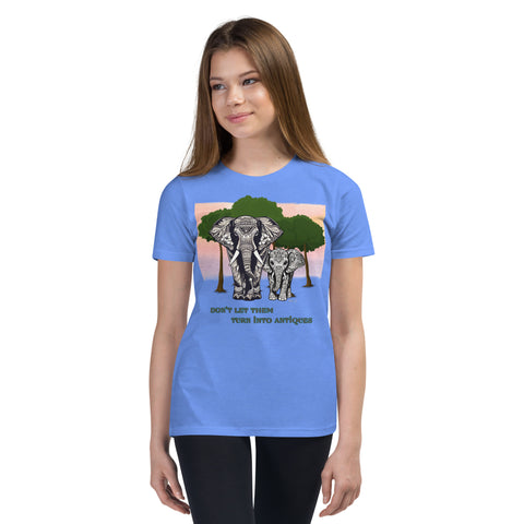 Youth Save Our Animals Short Sleeve T-shirt