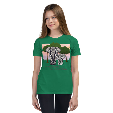 Youth Save Our Animals Short Sleeve T-shirt