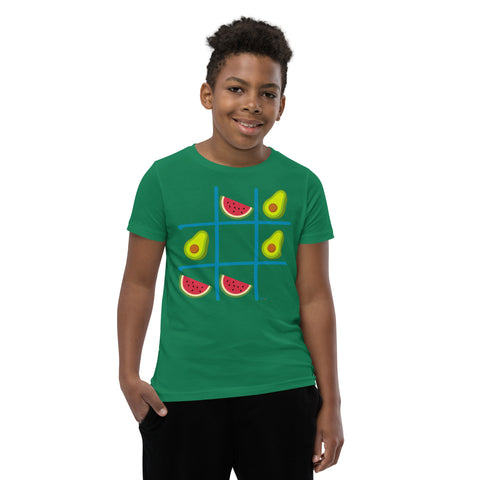 Kids Tic Tac Toe Short Sleeve T-shirt