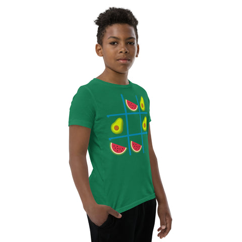 Kids Tic Tac Toe Short Sleeve T-shirt