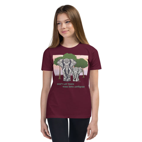 Youth Save Our Animals Short Sleeve T-shirt