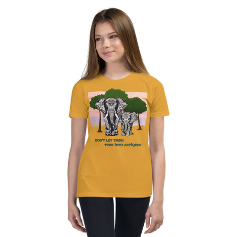Youth Save Our Animals Short Sleeve T-shirt