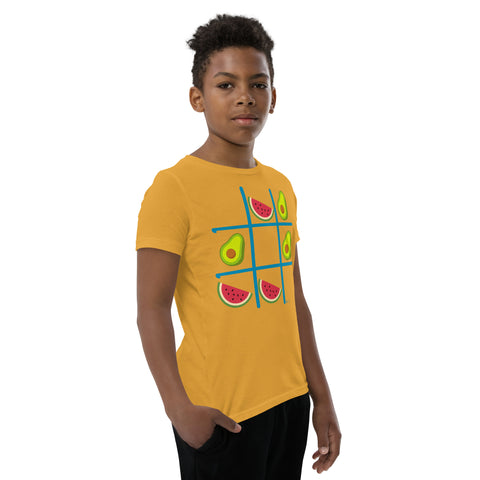 Kids Tic Tac Toe Short Sleeve T-shirt