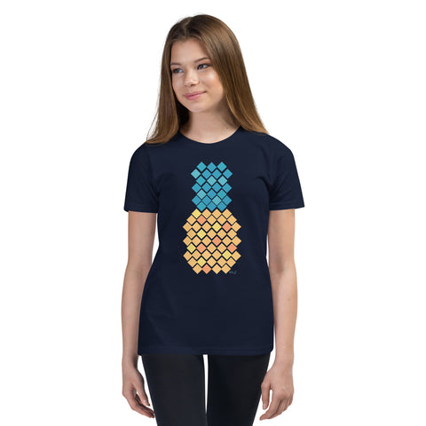 Kids Pineapple Short Sleeve T-shirt