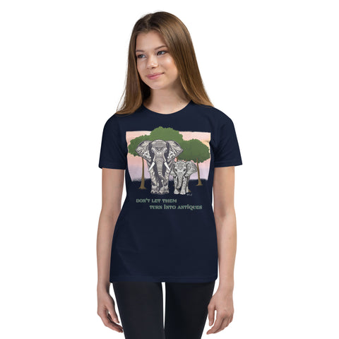 Youth Save Our Animals Short Sleeve T-shirt