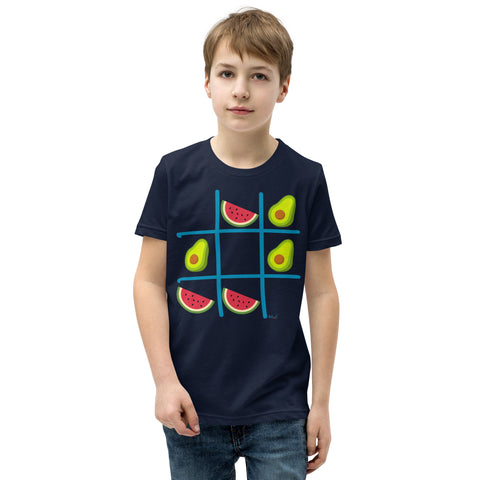 Kids Tic Tac Toe Short Sleeve T-shirt
